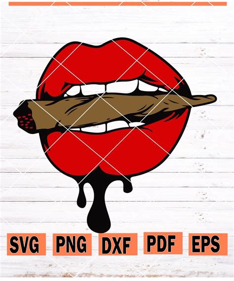 Smoking Lips Svg Weed Lips Svg 420 Svg Roll Me A Blunt Svg Rolling