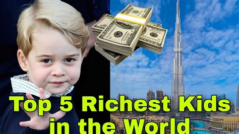 Could jeff bezos become the world's first trillionaire by 2026? Top 5 Richest Kids in the World 💵💵| दुनिया के 5 सबसे अमीर ...