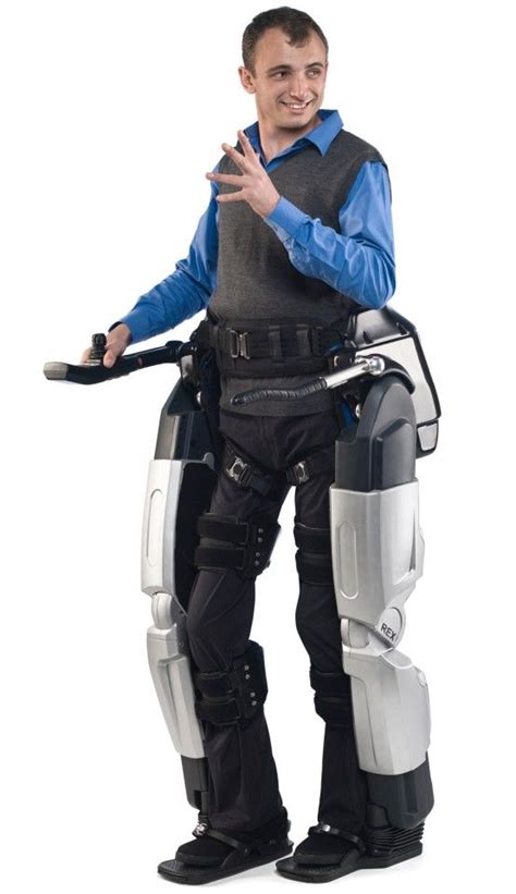 Rex Robotic Exoskeleton Gets Wheelchair Users Back On Their Feet