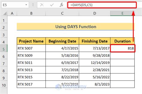 How To Calculate Time Difference In Excel Between Two Dates 7 Ways