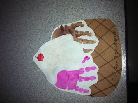 Ice Cream Handprint