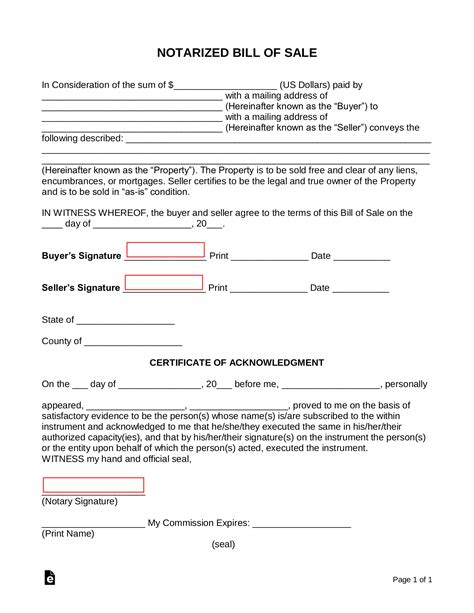 Notary Agreement Template | TUTORE.ORG - Master of Documents