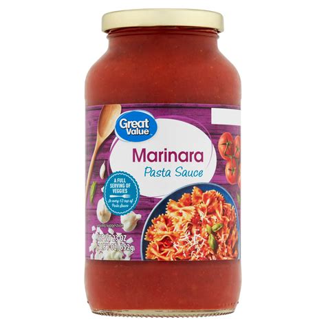 Great Value Marinara Pasta Sauce 23 Oz