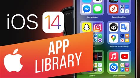 How To Use App Library In Ios 14 Youtube