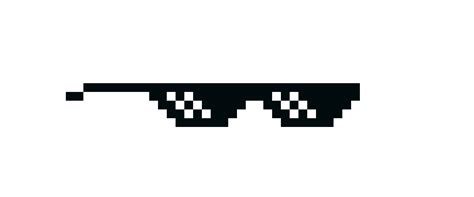 Pixel Sunglasses Png Deal With It Pixel Sunglasses Free Png Image Troll Face Check