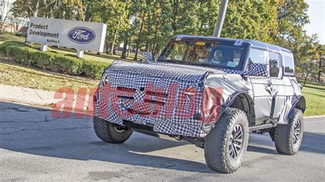 Ford Bronco Raptor Prototype Labeled Warthog In Spy Photos