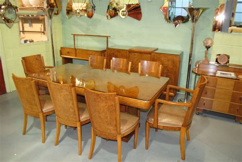 Art Deco Hille Dining Room Suite Cloud 9 Art Deco Furniture Sales
