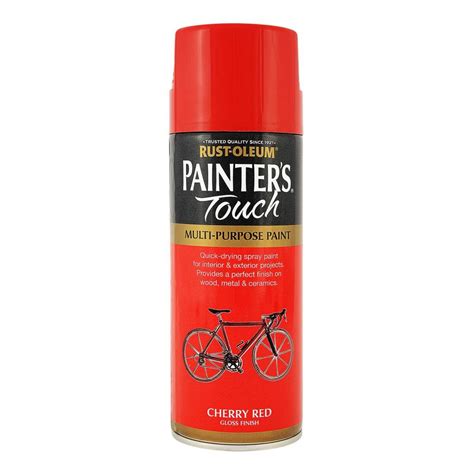 Rust Oleum Painters Touch Gloss Cherry Red 400ml