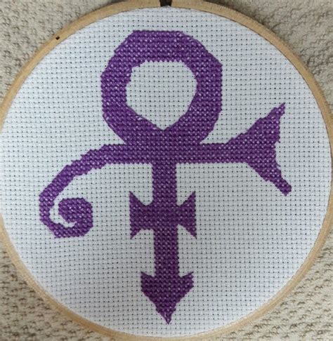 Free Shipping Prince Crossstitch Prince Symbol Crosstitch