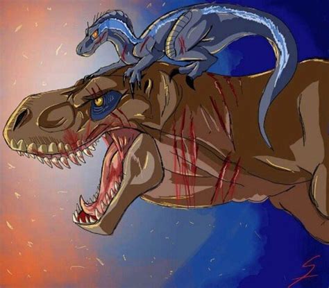 Rexy X Indominus Rex ♥Арт Индоминус Рекс и Индораптор Jurassic World Amino Rus A