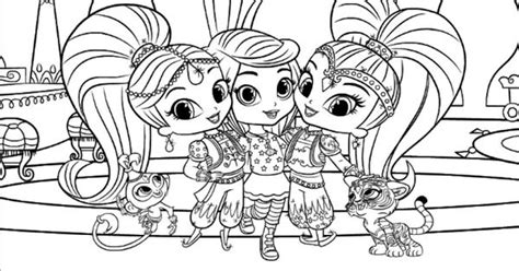 Check spelling or type a new query. Leah, Shimmer, & Shine | Coloring pages | Pinterest | Kind