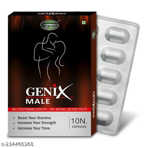 Genix Male Ayurvedic Supplement Shilajit Capsule Sex Capsule Sexual