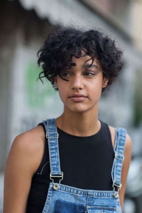 Shorter hair calls for statement earrings, bold lipstick or eyeshadow, and even more daring fashion choices. 15 Stylish Short Curly Haircut Ideas - Styleoholic