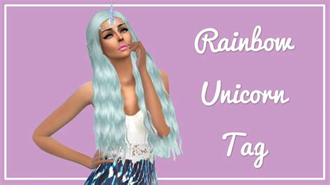 The Sims 4 Rainbow Unicorn Tag Youtube