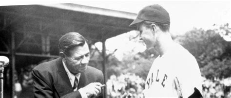 Flashback That Time George H W Bush Met Babe Ruth While Playing