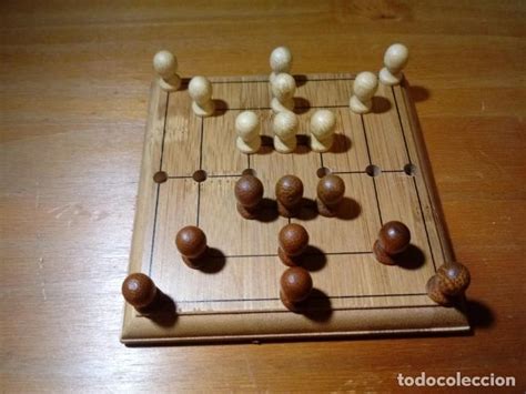 ¿quieres jugar juegos de acción? juego de mesa en madera con caja e instruccione - Comprar Juegos de mesa antiguos en ...
