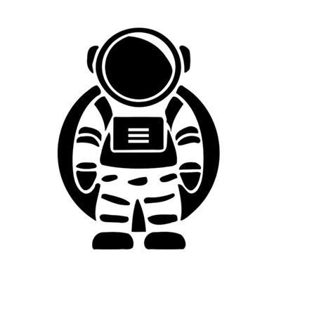 Astronaut Clip Art Vector Clipart Printable Image Astronaut Inspire