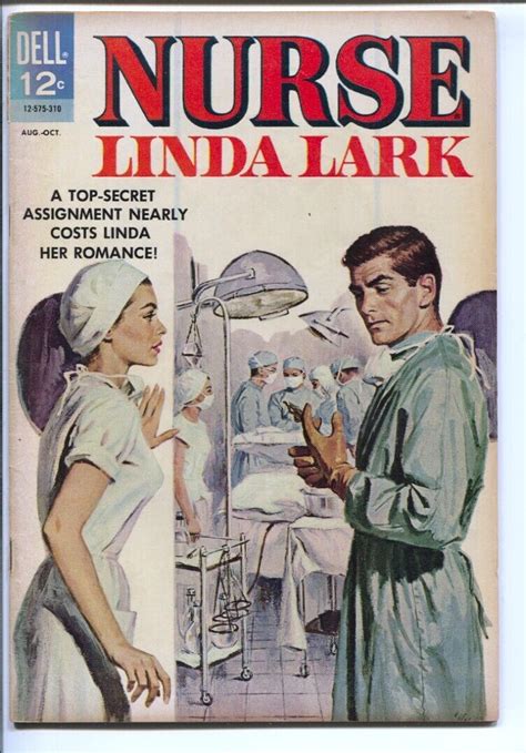 Nurse Linda Lark Dell Silver Age Comic Book Space Nurse Last Issue F Comic Books