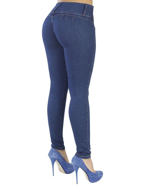Curvify Curvify 764 Women S Butt Lifting Skinny Jeans High Rise