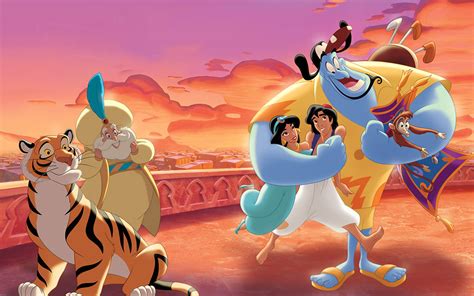 Walt Disney The Story Of Aladdin And Princess Jasmine Gin Sultan And