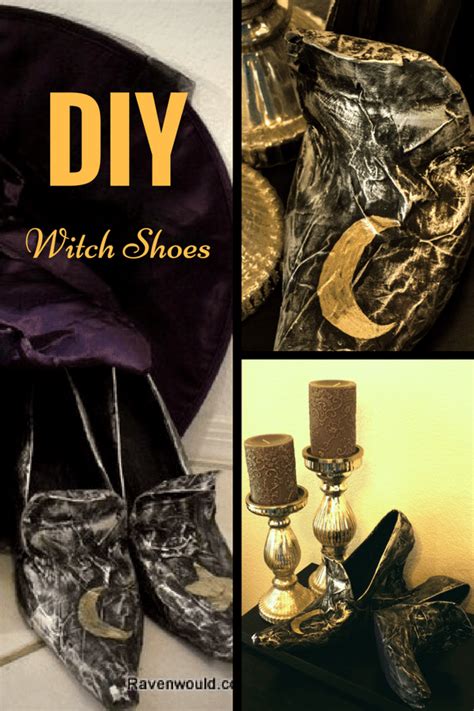 Give a classic witch costume a finishing touch this halloween with these simple and easy diy witch shoes. DIY Witch Shoes | Witch shoes, Witch diy, Plastic bag