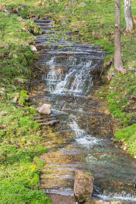 Waterfall Ravine Stock Image Image Of Scenic Peaceful 37632915