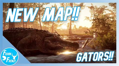 NEW MAP TEASER GATORS IN COTW Mississippi River Bayou Coming Soon YouTube
