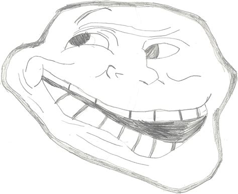 Trollface Drawing By Annaviktor20 Dragoart