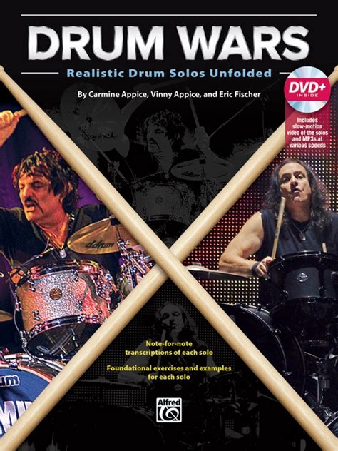 Drum Wars Drumset Book And Dvd Sheet Music