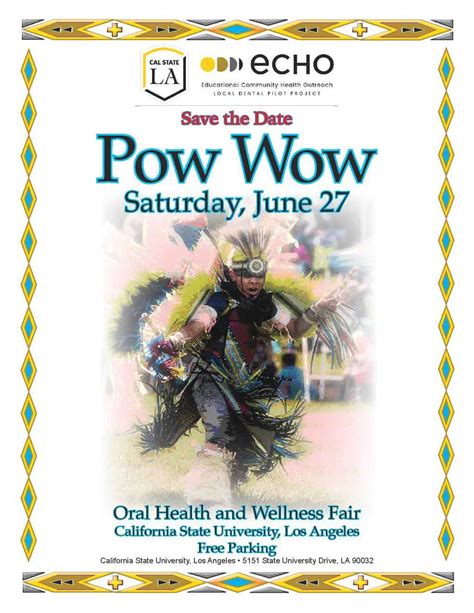 Oral Health and Wellness Fair and Pow Wow - Pow Wow Calendar