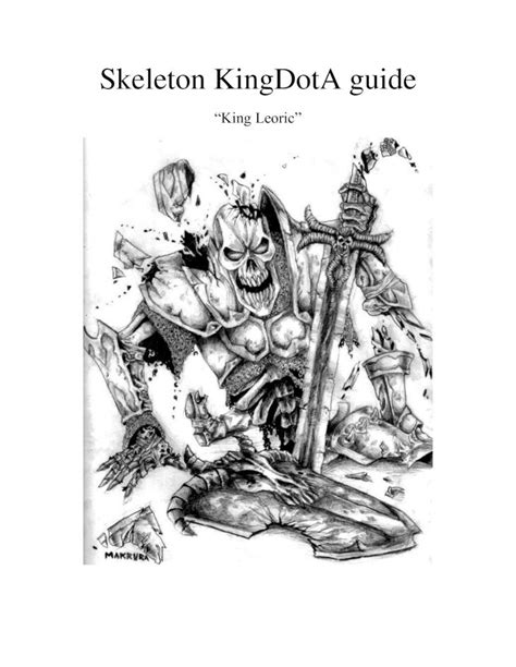 Pdf Skeleton King Dota Guide Dokumentips
