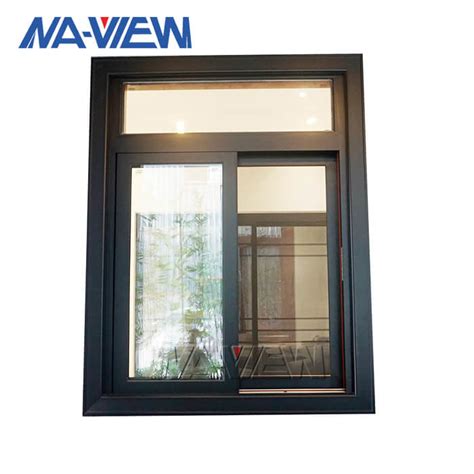 Guangdong Naview Thermal Break Double Tempered Glass Aluminum Casement