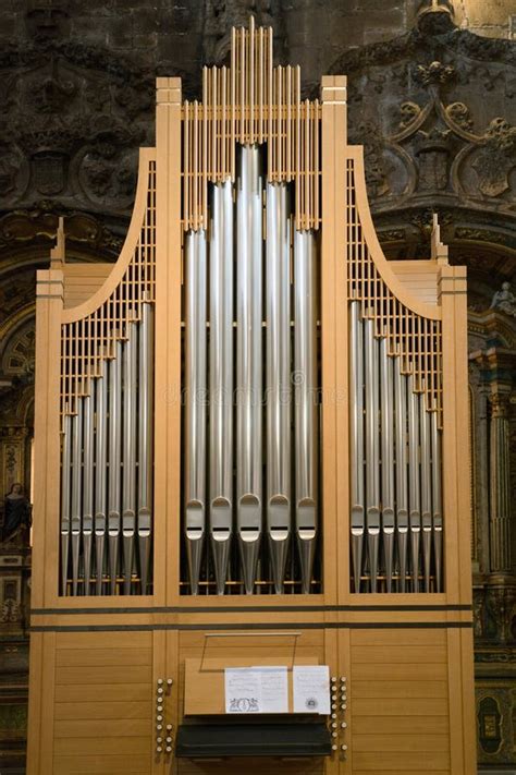 Antique Church Pipe Organs Stock Photo Image Of Church 99975526