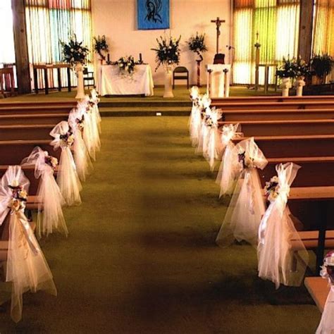 How To Decorate Church For Wedding