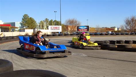 Concord mills is located about a mile from charlotte motor speedway. The Speedpark at Concord MillsTheSpeedpark