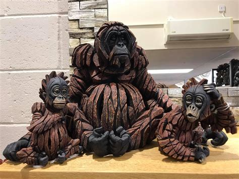Baby Orangutan Alba Edge Sculpture Ed28w Progressive Furnishings