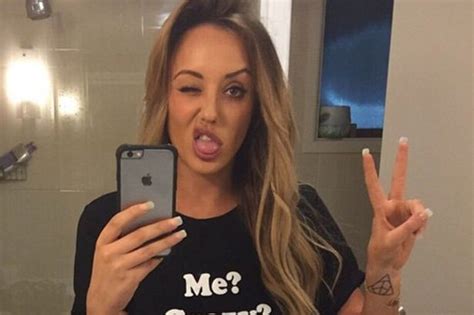 charlotte crosby taken to police station in shock brush with the law daily star