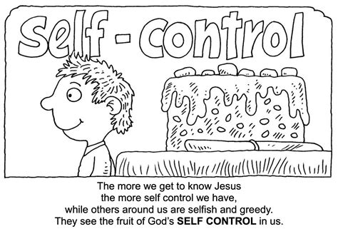 Self Control Fruit Of The Spirit