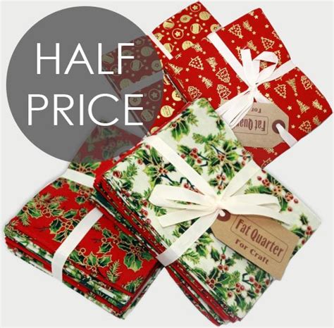 Hobbycraft: Christmas Fat Quarters Half Price! | Milled