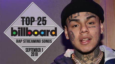 Top 25 • Billboard Rap Songs • September 1 2018 Streaming Charts Youtube