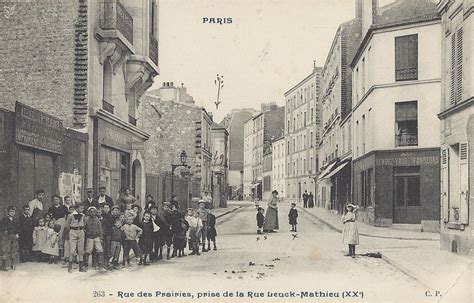 Paris  Rue des Prairies  CPArama.com