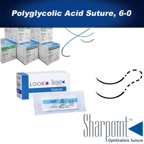 Polyglycolic Acid Suture 6 0