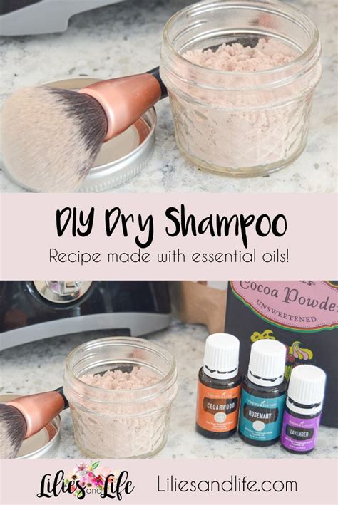 Diy Dry Shampoo Recipe Essential Oil Beauty Diy Dry Shampoo Living