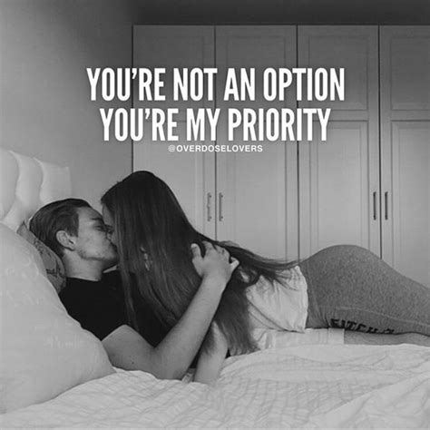 I am not a second option, if i am not the first choice, i'll leave you without any. You're Not An Option, You're A Priority Pictures, Photos, and Images for Facebook, Tumblr ...