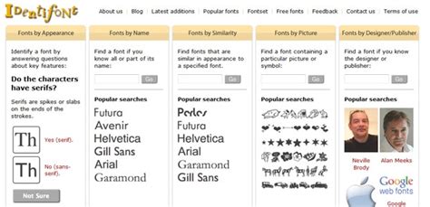 Tools For Identifying Fonts And Creating A Palette Designmodo