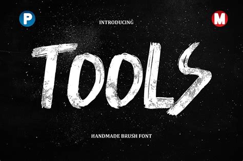 Tools Display Fonts Creative Market