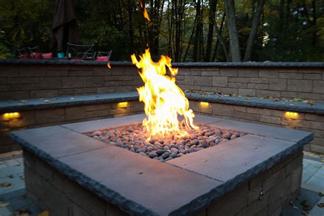 Build Your Own Outdoor Gas Fire Pit Kit Outdoor Lighting Ideas