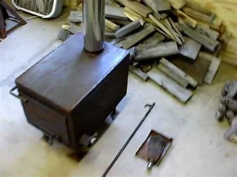 But they can all be accomplished with a little change to the design, bartering, or by paying someone for help. Homemade woodstove - YouTube