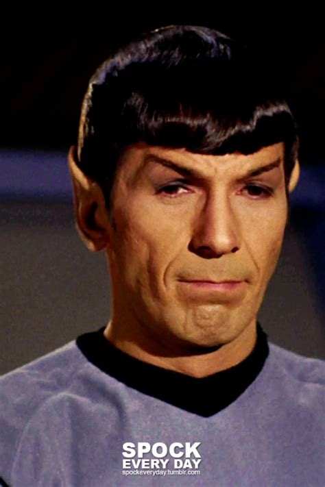 The Face Of Spock From Star Trek
