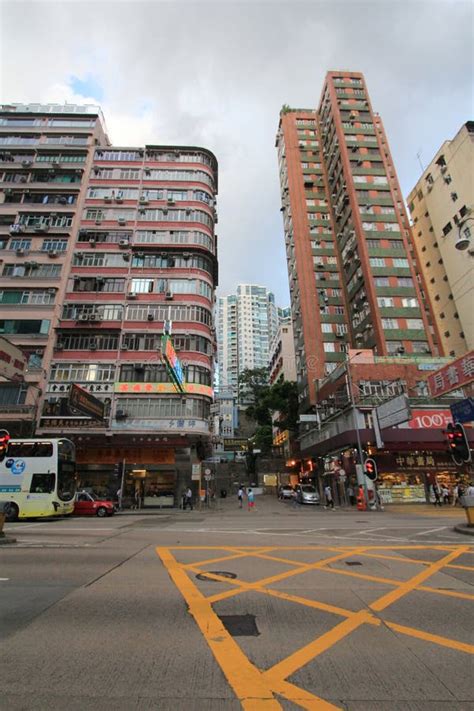 Causeway Bay Street View In Hong Kong Editorial Stock Photo Image Of